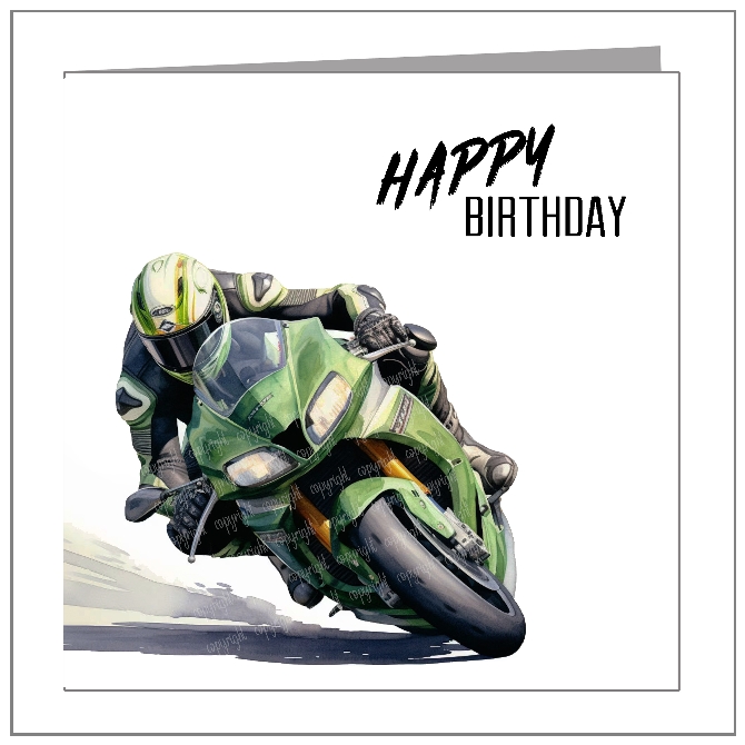 Green Sports Bike - wholesale