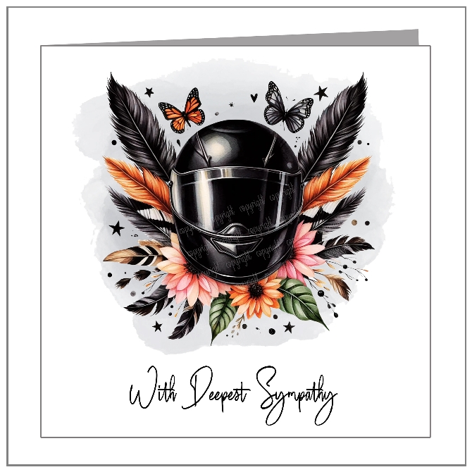 Harley - Feather Helmet - wholesale