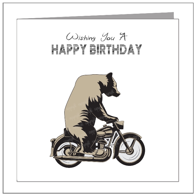 Just A Bear On A Bike - wholesale