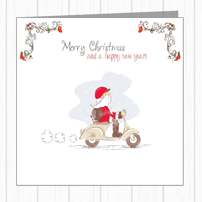 Scootin' Santa - wholesale