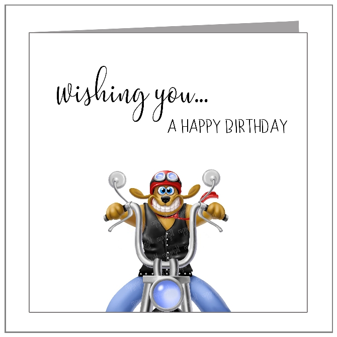 Floppy Ear Biker Dog - wholesale