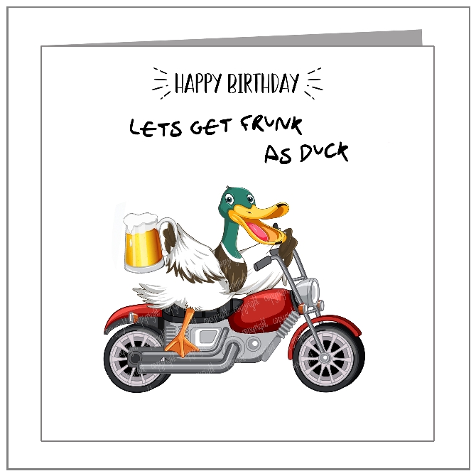 Let's Get Frunk As Duck