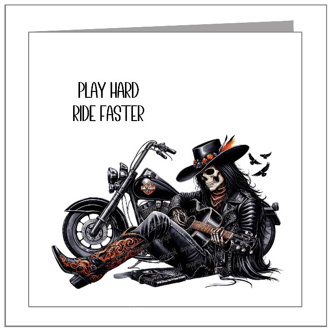 Harley - Play Hard Ride Faster - wholesale