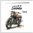 Watercolour Vintage Bike