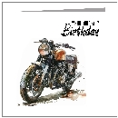 Watercolour Vintage Bike - wholesale