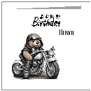 Black Biker Bear