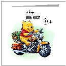 Harley - Pooh Green Pannier - wholesale