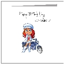 Blue Biker Mum - wholesale