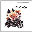 Harley - Roses Bike - wholesale