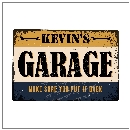 Personalised Garage Metal Sign