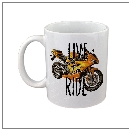 Live to Ride Motorcycle Riders Mug