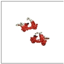 Scooter Cufflinks - Red