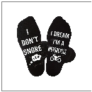 Motorcycle Socks - I Don't Snore