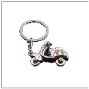 Scooter Keyring With Italian Flag